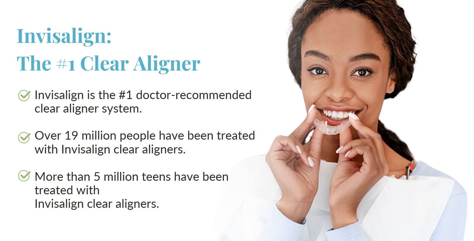 Invisalign number one clear aligner