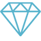 Success Badge Icon Diamond Status